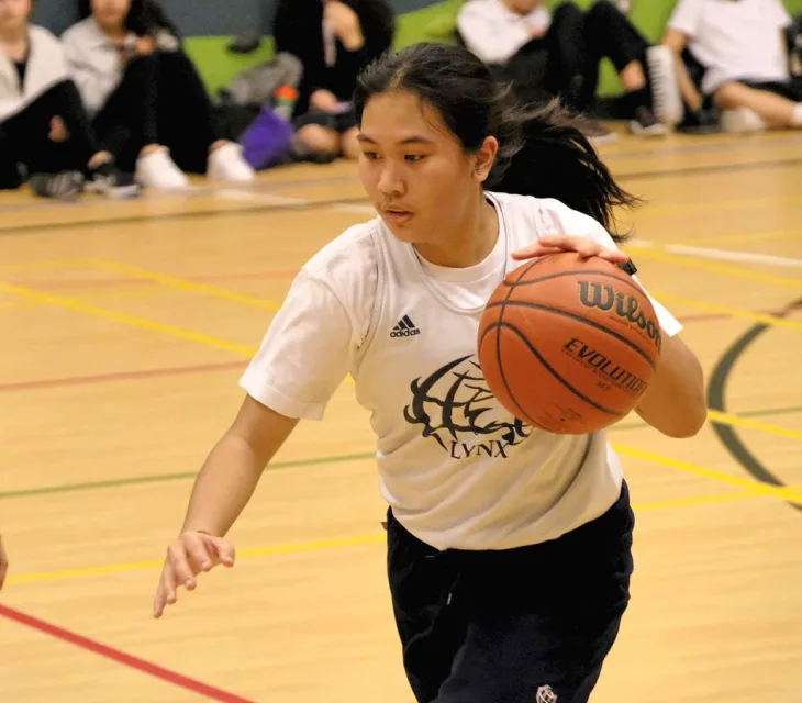 1 – Basket en action